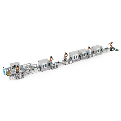 Cylindrical Battery Module Pack Automatic Production Line