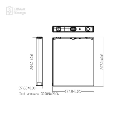 LFP100Ah (LiFePO4 100Ah Battery) Cell