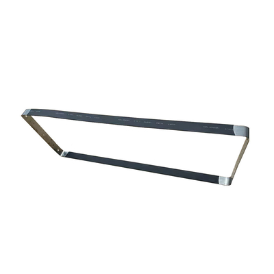 New energy vehicle lithium battery module bundled with stainless steel strips