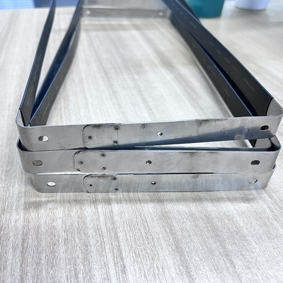New energy vehicle lithium battery module bundled with stainless steel strips