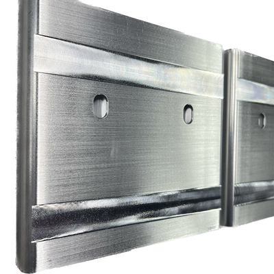Aluminum end plate for lithium battery module