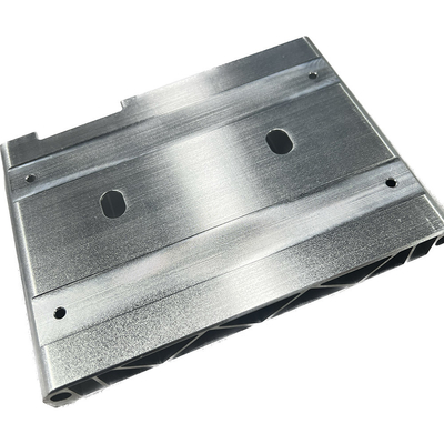 Aluminum end plate for lithium battery module