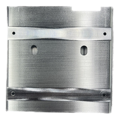 Aluminum end plate for lithium battery module